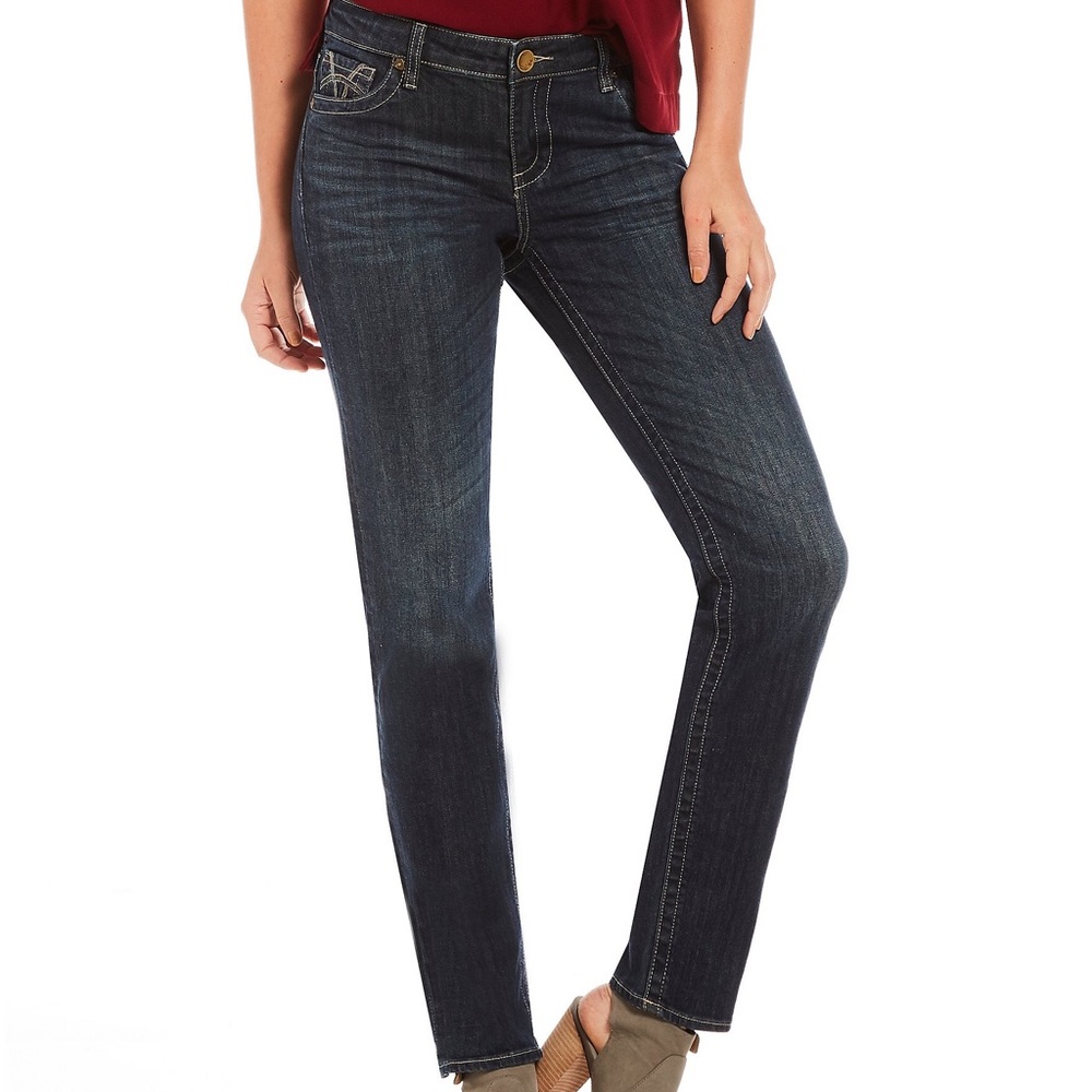 Kut from the Kloth Stevie Straight Leg Jean Size 6